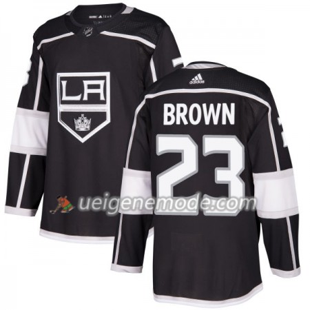 Herren Eishockey Los Angeles Kings Trikot Dustin Brown 23 Adidas 2017-2018 Schwarz Authentic